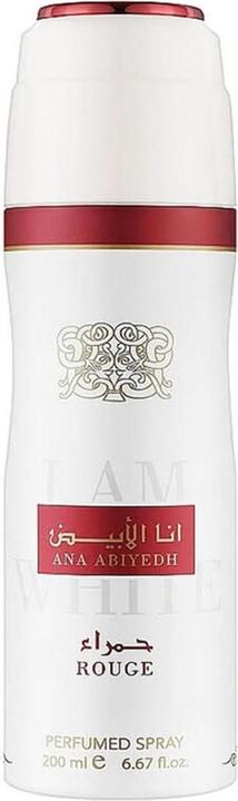 Image du produit Lattafa Perfumes Lattafa Ana Abiyedh Rouge Spray Déodorant (Spray, 200 ml)