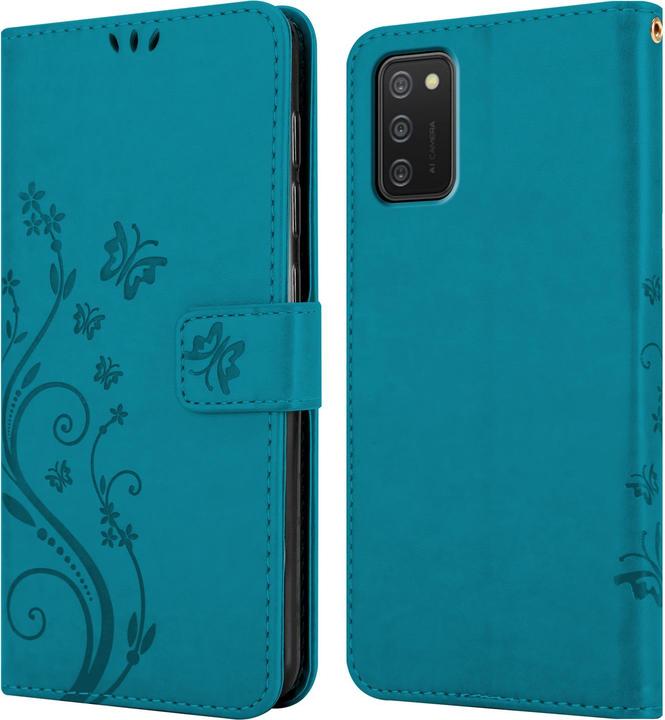 Image du produit Cadorabo Couverture du livre de fleurs (Samsung Galaxy A02s)
