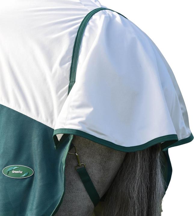 Produktbild Weatherbeeta GreenTec ComboKragen Airflow Fliegenschutz Pferdedecke (152 cm)