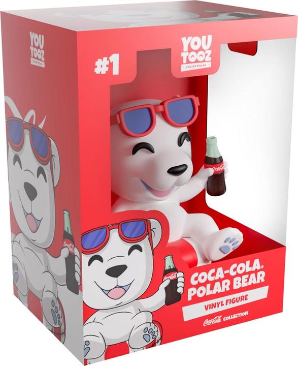 Produktbild Youtooz Coca-Cola Vinyl Figur Coca-Cola Polar Bear 8 cm