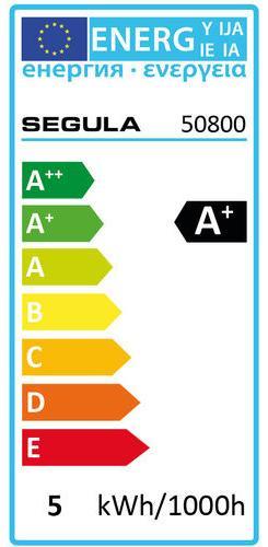 Energy Label Segula 50800 LED bulb E14 (E14, 4.70 W, 360 lm, 1 x, A, F)