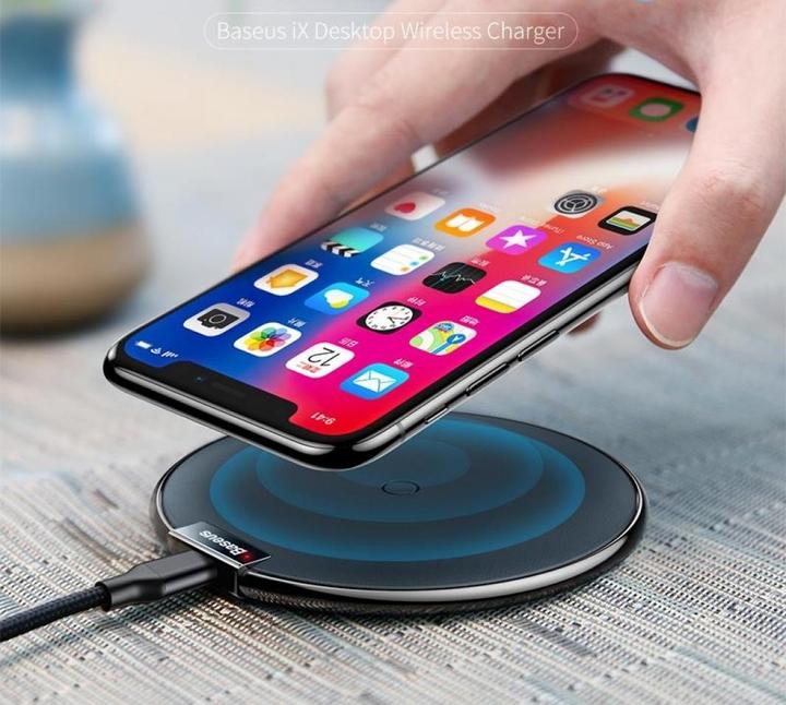 Produktbild Baseus Qi Wireless Charger Leder