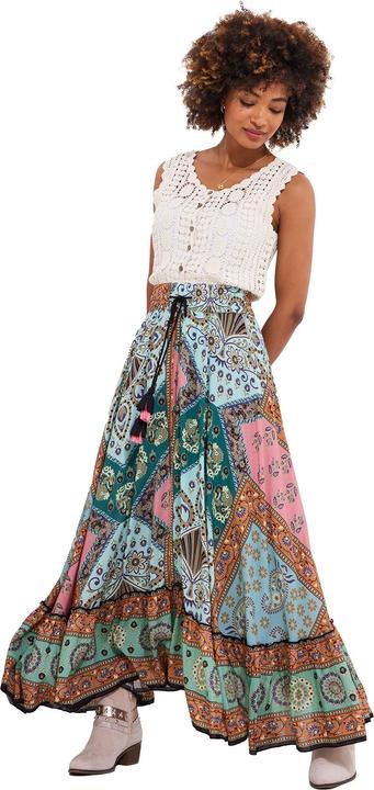 Actual product image Joe Browns Patchwork Midi Skirt (36)