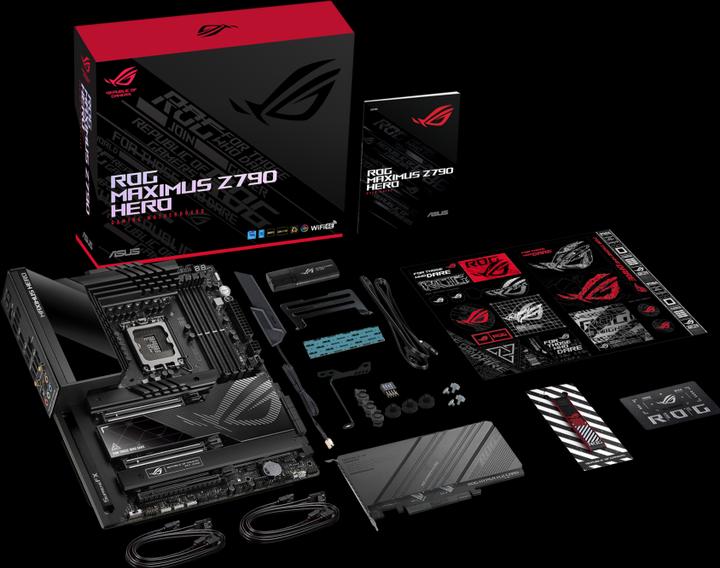 Actual product image ASUS ROG MAXIMUS Z790 HERO (LGA 1700, Intel Z790, ATX)