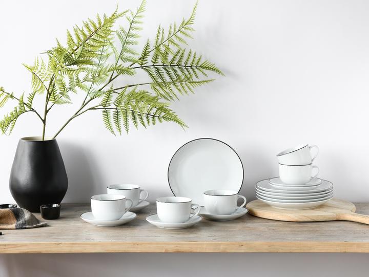Produktbild CreaTable Luna Black Line (18 Stück)
