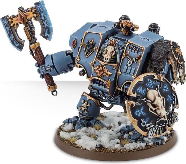 Image du produit Games Workshop Bjorn the Fell-Handed - Vénérable dreadnought des Space Wolves - Murderfang (Matières plastiques)