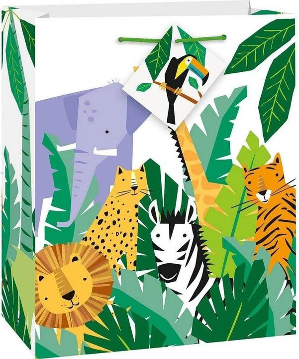 Produktbild Unique Party Geschenkbeutel Safaritiere (Geschenkfolie, 1 x)
