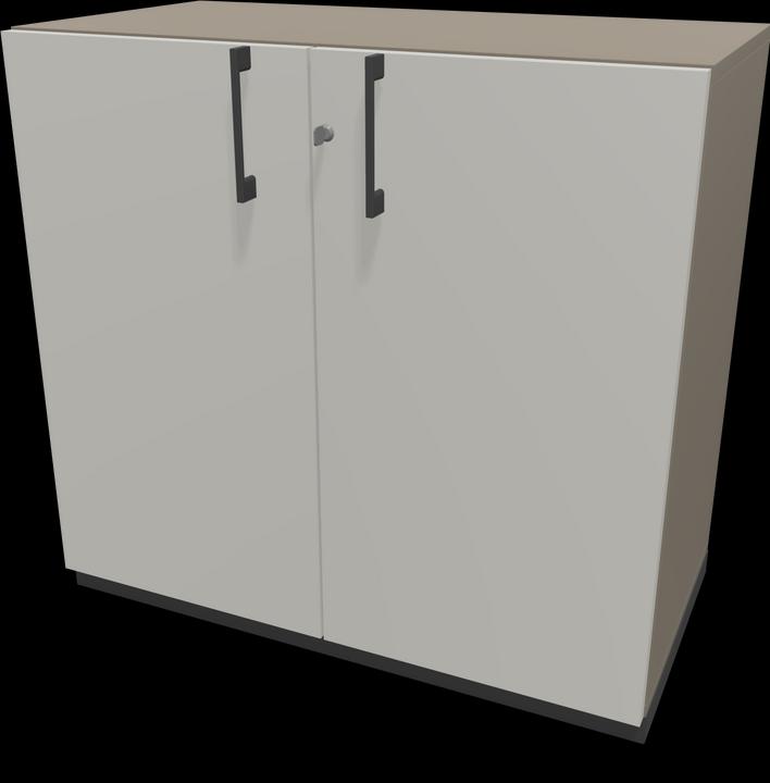 Actual product image Narbutas Choice hinged door cabinet (80 x 40 x 76 cm)