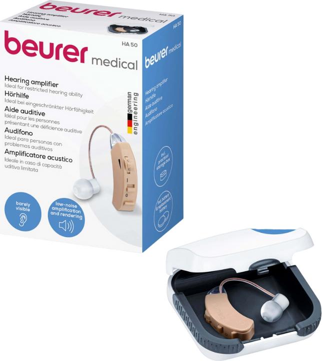 Produktbild Beurer HA 50 Hörhilfe Hörgerätkaum sichtbar