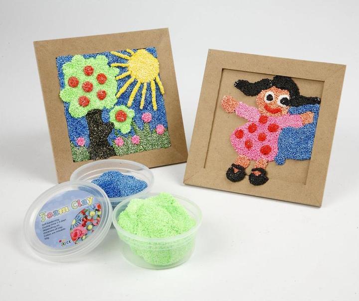 Image du produit Creativ Company Pâte à modeler Foam Clay Black 560 g