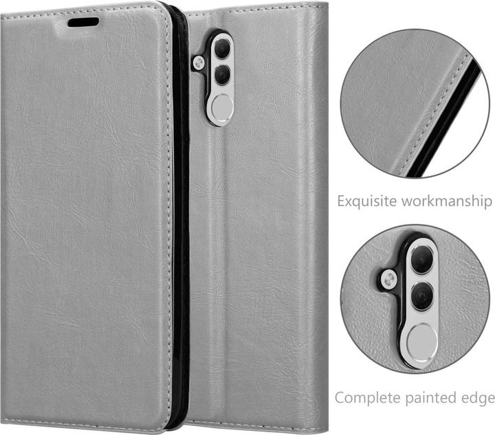 Actual product image Cadorabo Book Invis. Magnetic cover (Mate 20 Lite)