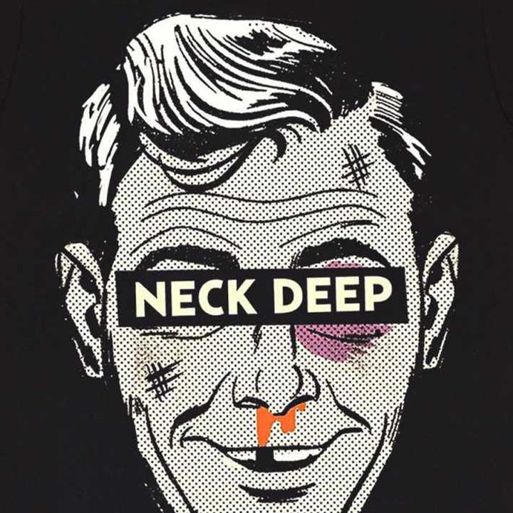 Actual product image Neck Deep Unisex Adult Ned T-Shirt (S)