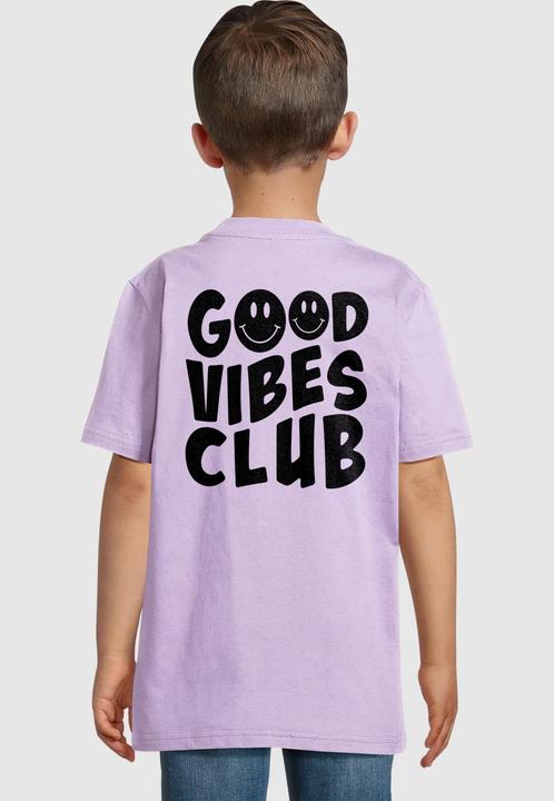 Image du produit Merchcode Kids Good Vibes Club Front for Light - Basic Tee - 184965 (110)