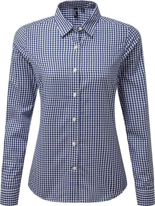 Immagine prodotto Premier Maxton Camicia Percalle, a Quadretti Manica Lunga Donna (XL)