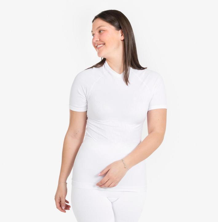 Produktbild Kipsta Damen/Herren Fussball Funktionsshirt kurzarm - Keepdry weiss (XXL)