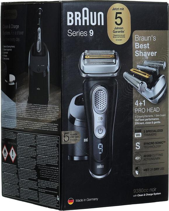 Produktbild Braun Series 9 9380cc wet&dry