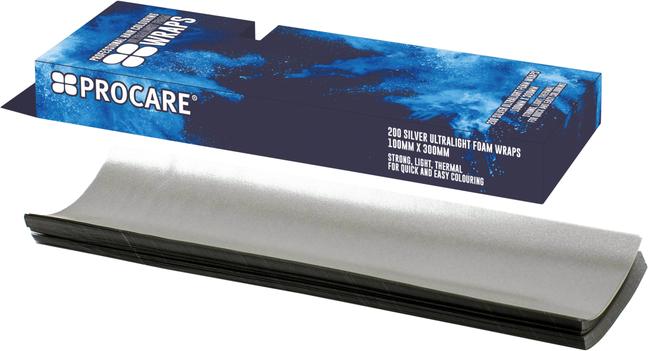 Produktbild Procare Premium U-Lite Foam Wraps 100x 300 mm silver 200 Stk
