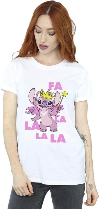 Image du produit Disney - T-shirt LILO & STITCH ANGEL FA LA LA - Femme (5XL)