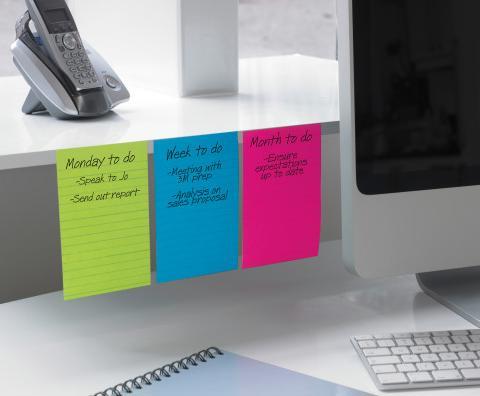 Image du produit Post-it Super Sticky (102 x 152 mm)