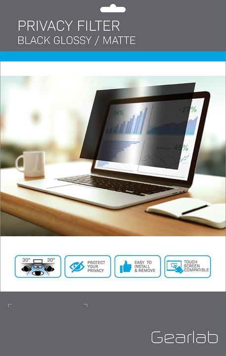 Actual product image Gearlab GLBB23522294 Privacy filter display privacy filter with frame 59.9 cm (23.6" ) (23.60", 16 : 9)