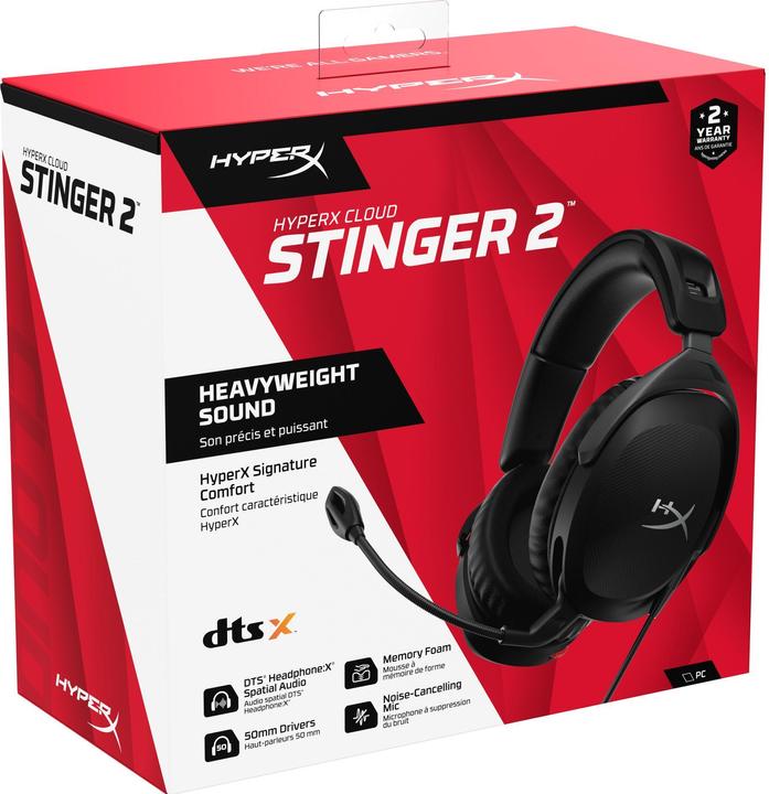 Produktbild HyperX Cloud Stinger 2 Wired Gaming Headset (Kabelgebunden)