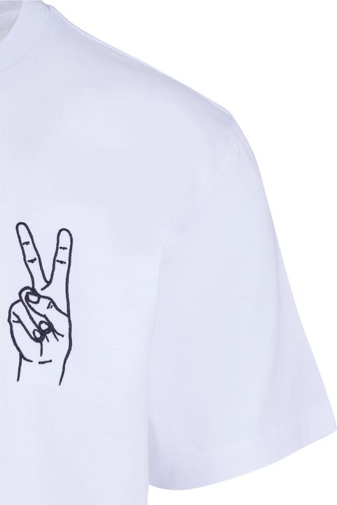 Produktbild Mister Tee Peace Sign Tee EMB - 119315 (L)