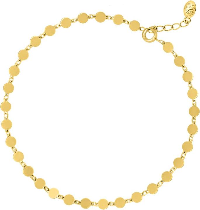 Immagine prodotto Candy Bracciale Maya, argento 925, placcato oro (20 cm, Argento 925, Placcato oro 18k)