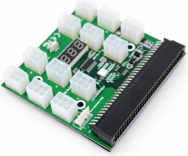 Image du produit PowerGuard Adaptateur pour alimentation HP Server 12x 6-pin PCI-E Breakout Board