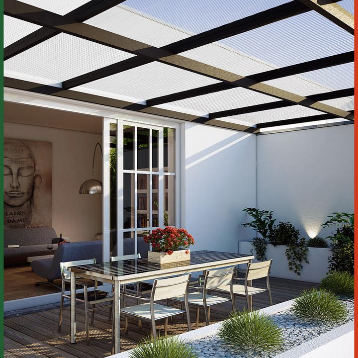 Actual product image Gardebruk Plaques de polycarbonate