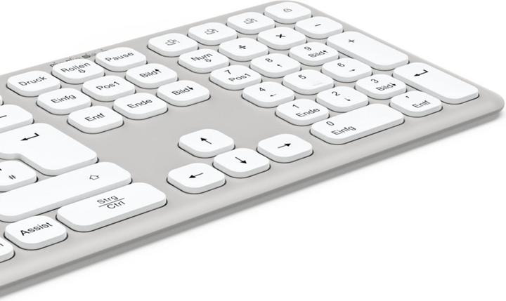 Actual product image Hama Multi-Device Keyboard WK-550 wireless wireless and Bluetooth WS QWERTZ (DE, Wireless)