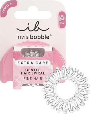 Image du produit Invisibobble Attaches de cheveux Extra Care crystal clear 3 pcs (Élastiques à cheveux)
