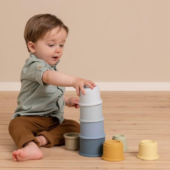 Actual product image Little Dutch Stacking tower bathtub tubs