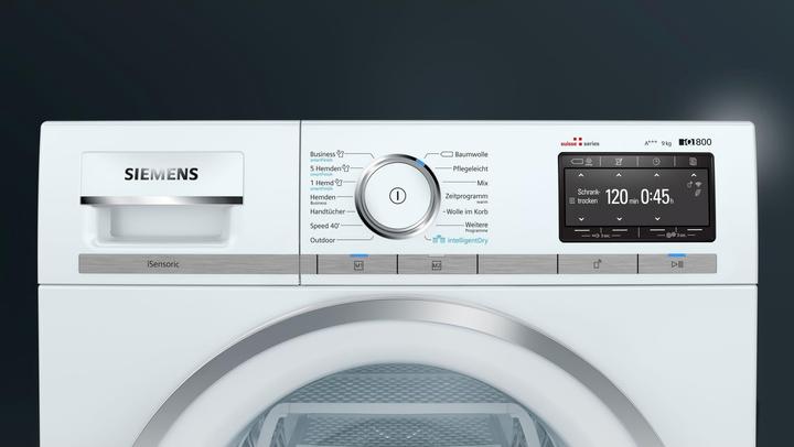 Produktbild Siemens iQ700 (9 kg, Rechts, CH-Stecker)