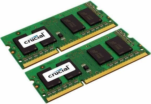 Actual product image Crucial Laptop Memory (2 x 4GB, 1600 MHz, DDR3L-RAM, SO-DIMM)