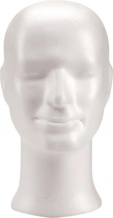 Actual product image Glorex Styrofoam head boy 28cm