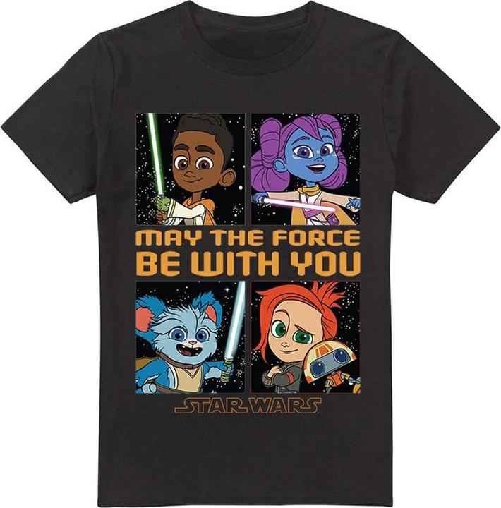 Produktbild Star Wars Young Jedi Adventure Among The Stars TShirt (L)