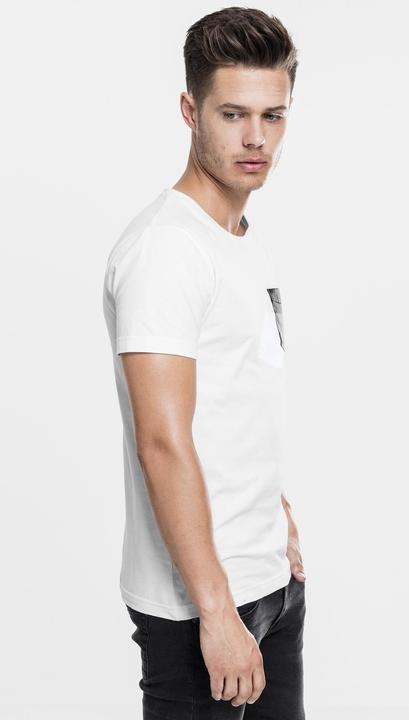 Actual product image Urban Classics Synthetic Leather Pocket Tee (M)