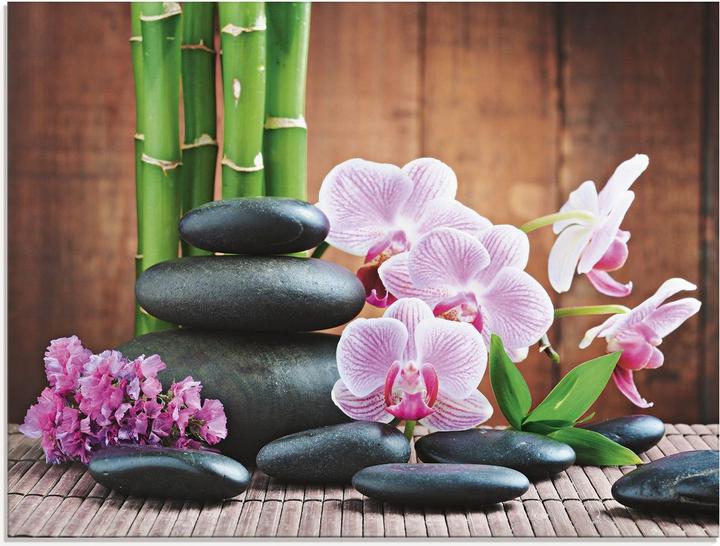 Actual product image Artland Spa Concept Zen Stones Orchids T5OO (60 x 45 cm)