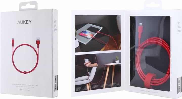 Image du produit Aukey USB-A - Lightning (1.20 m, USB 3.0, USB 2.0)