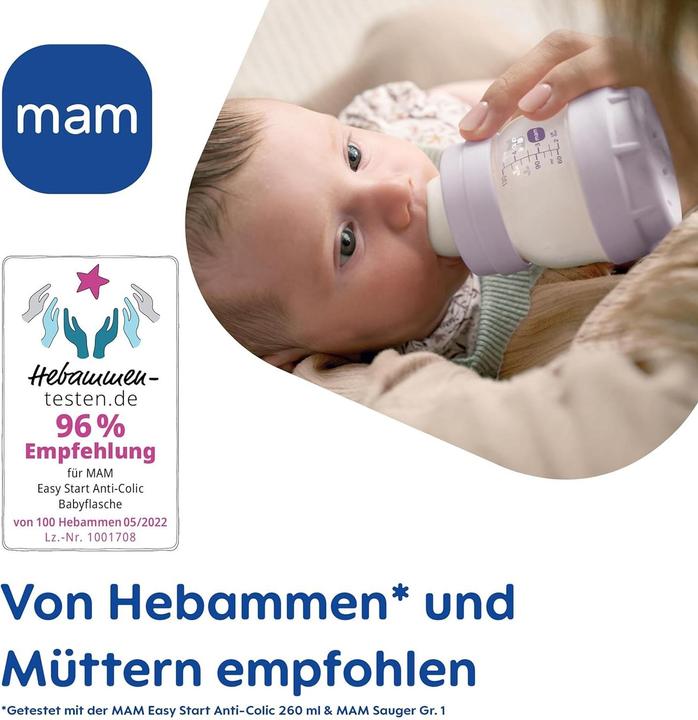 Actual product image MAM Easy Start Anti-Colic baby bottle 320ml (320 ml)