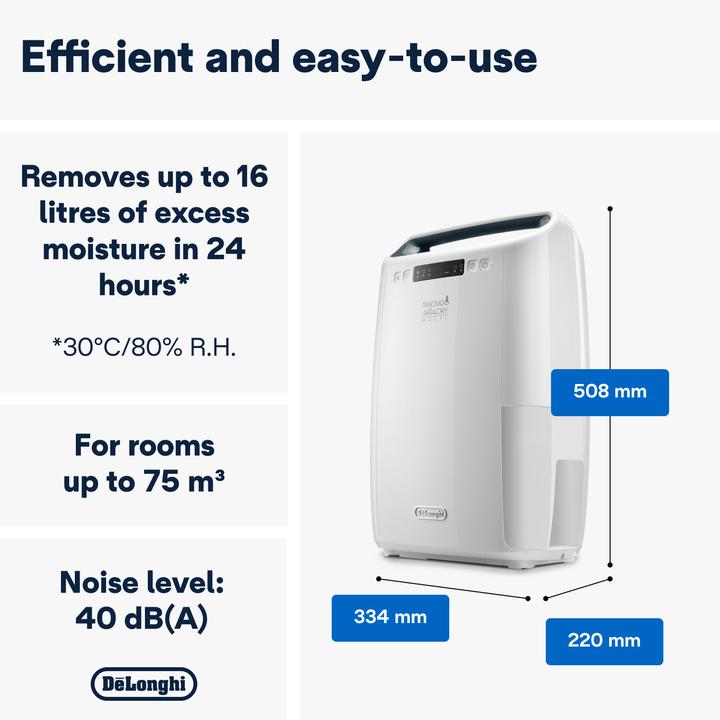Immagine prodotto De'Longhi DEXD 216RF (30 m²)