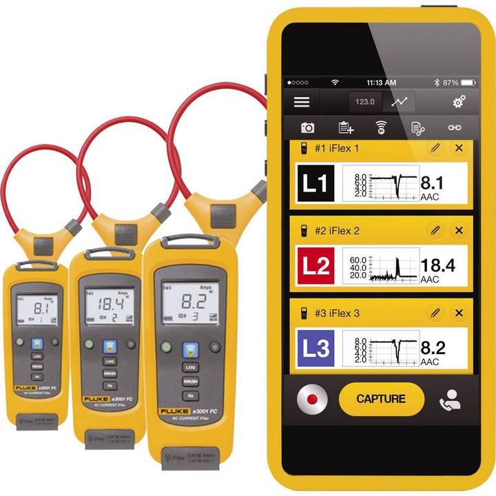 Produktbild Fluke Stromzange (CAT III 300V)