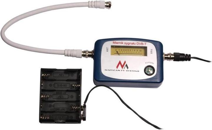 Image du produit Maclean MCTV-627 MCTV-627 Trouveur de satellite DVB-T Télévision numérique terrestre Signaux