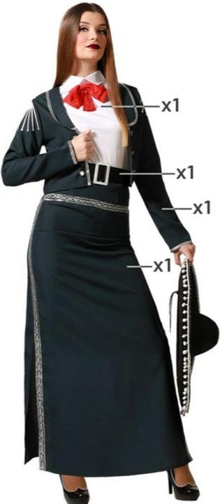 Carnival Toys Déguisement femme Mariachi (XXL)