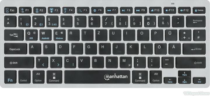 Produktbild Manhattan Ultra Slim Dual-Mode (DE, Kabellos)