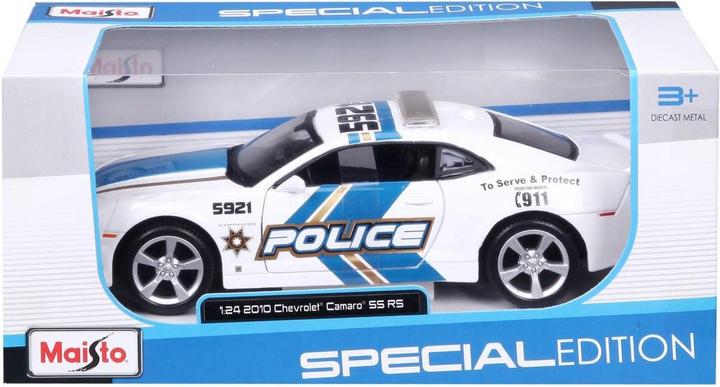 Immagine prodotto Maisto FOOD DIE CAST modello di auto Chevrolet Camaro SS RS Police 2010 1:24, 31208