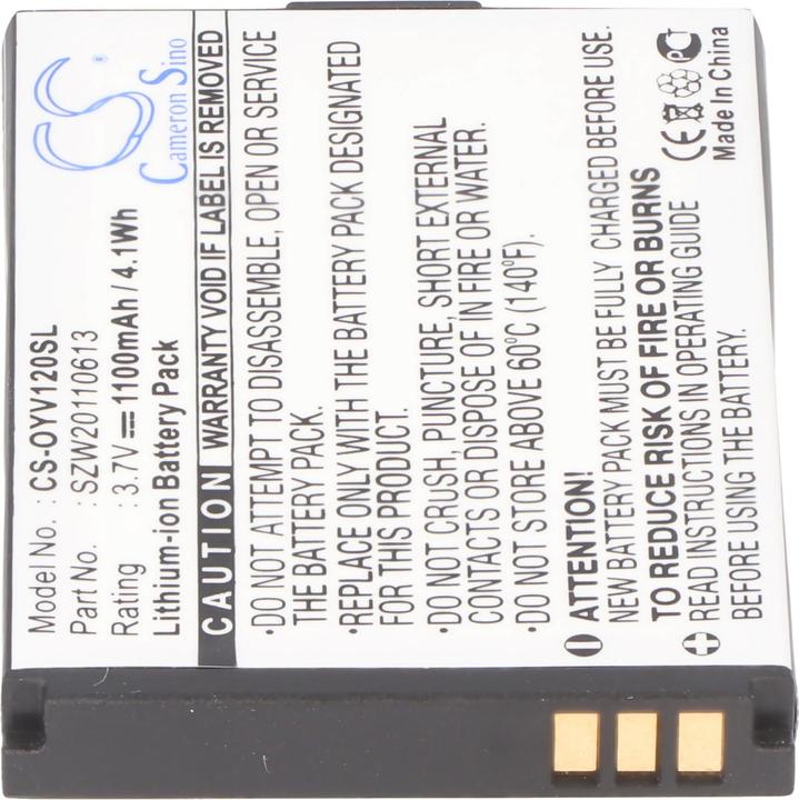 Actual product image Olympia Viva battery, SZW20110613