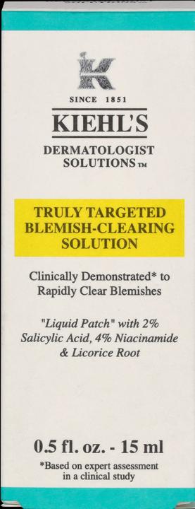 Energie-Label Kiehl's Acne Clearing Solution 15 ml (Puder, 15 ml)