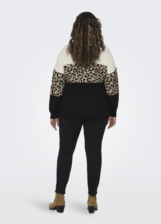 Actual product image Only Curvy Round Neck Knit Sweater (S)