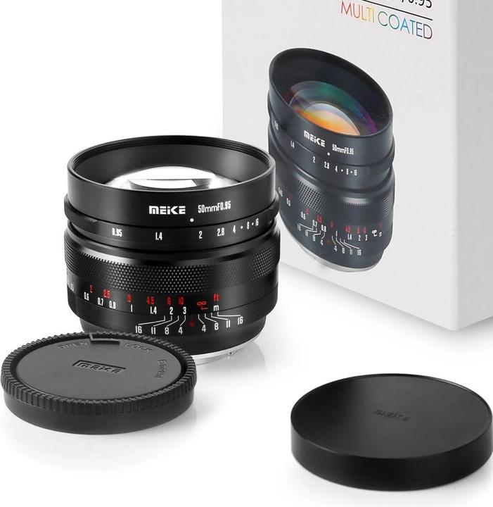 Immagine prodotto Meike MK 50mm F0.95 Canon EF M mount (Canon EF-M, APS-C / DX)